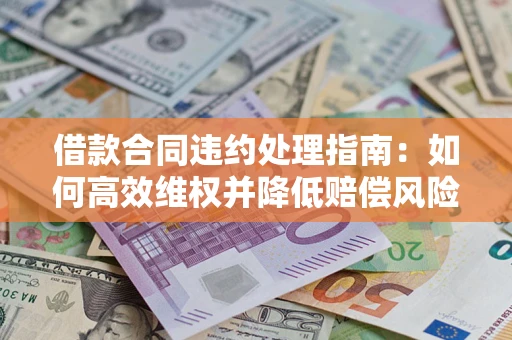 北京借款合同违约处理指南：如何高效维权并降低赔偿风险？