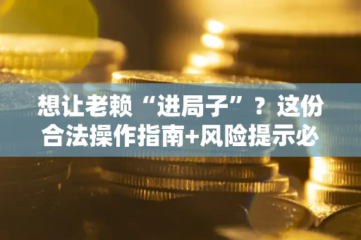 北京想让老赖“进局子”？这份合法操作指南+风险提示必须看！